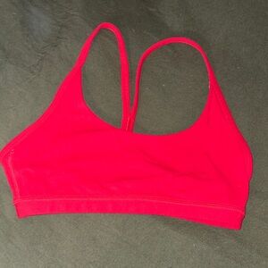 Fleo Vibrant Red Sports Bra